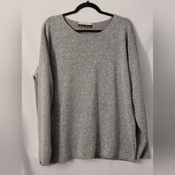 Dana Scott Tops - Dana Scott Vintage Metallic Top Size M